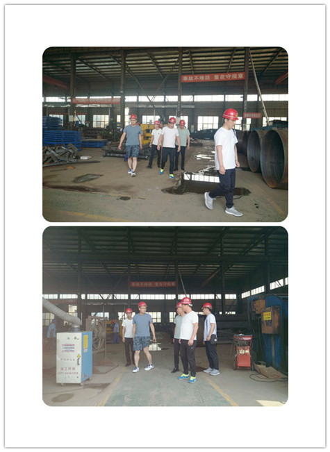 熱烈歡迎中鐵七局領導李道成攜眾領導到偉志鋼模板廠家考察指導