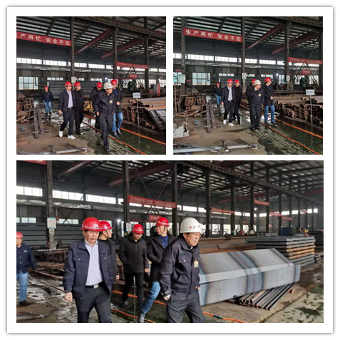 偉志模板董事長來總陪同環保安監部門全面檢查工作