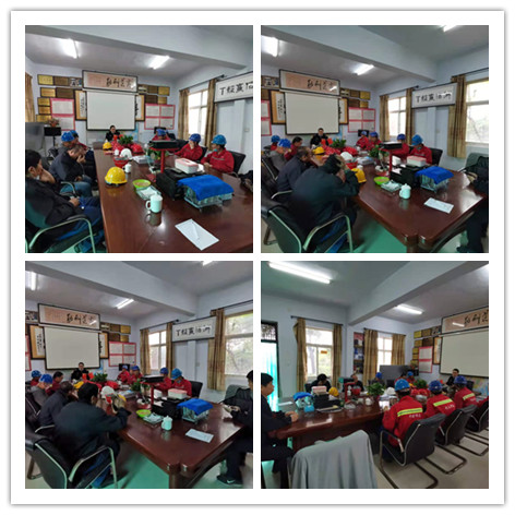 河洛鎮派出所干警走進偉志模板講解“金鐘罩”