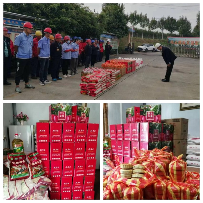 偉志模板員工喜氣洋洋迎雙節