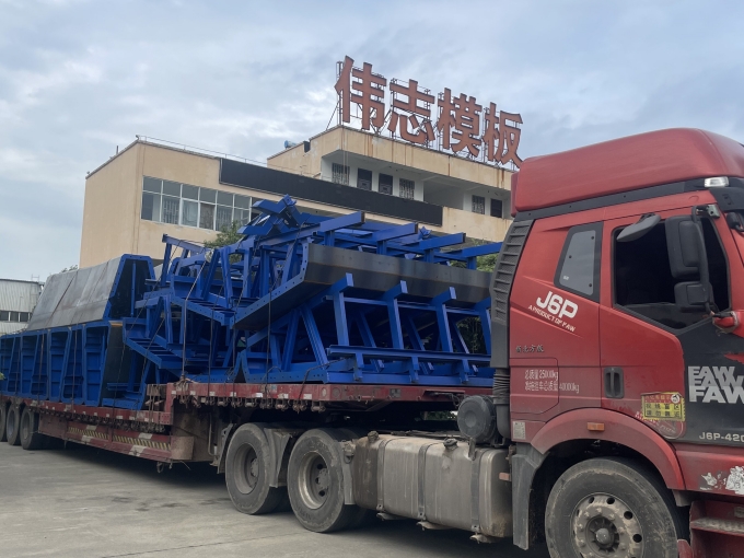 偉志35米箱梁模板再啟程